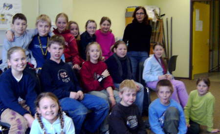Kik-Redaktion: Charlott, Britta, Julia, Eric, Marvin, Kyra, Esther, Tobias, Fiona, Eileen, Etienne, Dennis, Judith, Francie, Alexandra, Markus, Christian und Frau Gesing